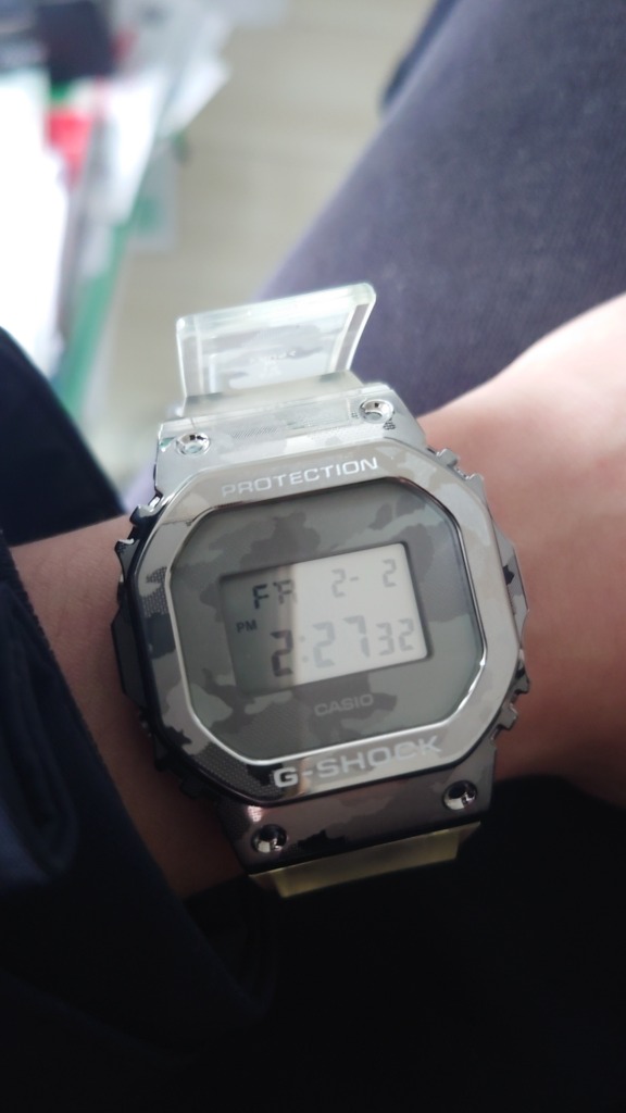 G-SHOCK CASIO GM-5600SCM-1 カシオ 腕時計 デジタル METAL COVERED