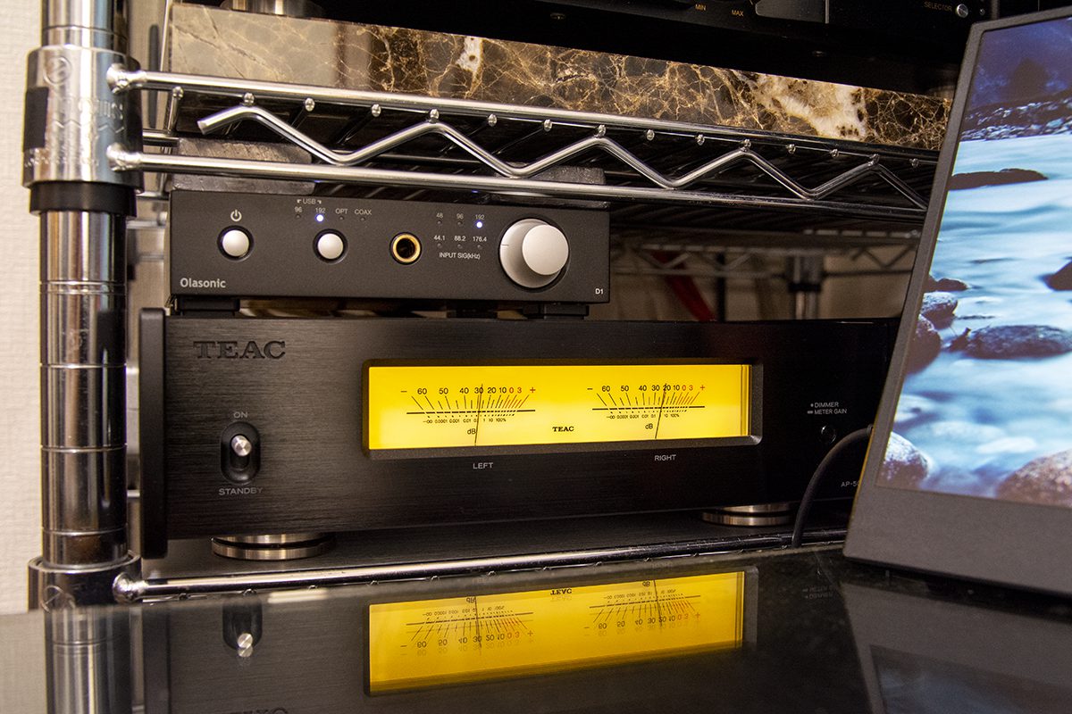 D級アンプとは思えない存在感、デジタルなのにアナログっぽいTEAC AP