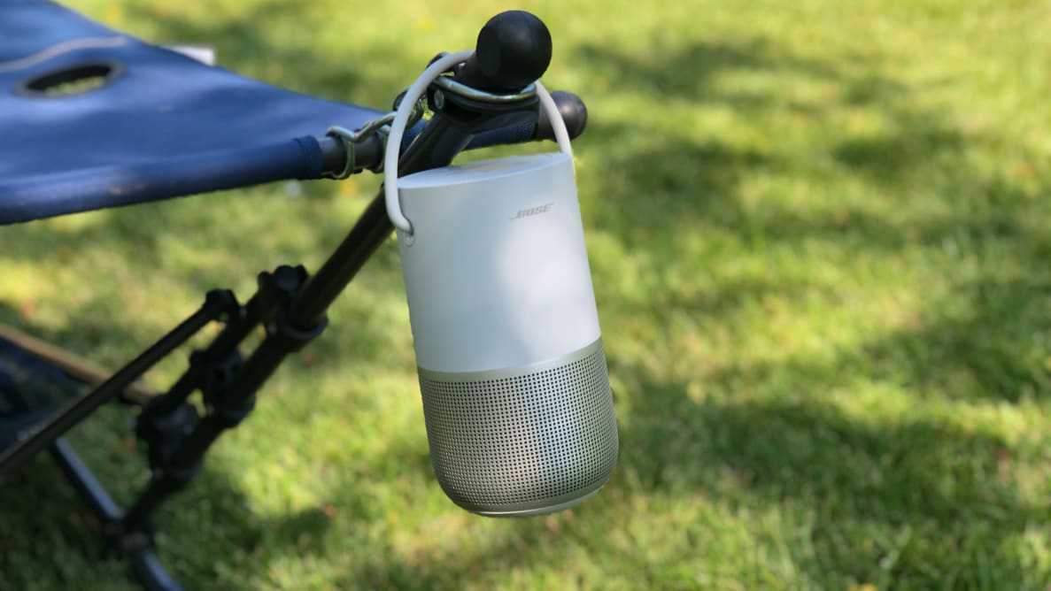 The Bose Portable Smart Speaker has Bluetooth, Alexa, and Google