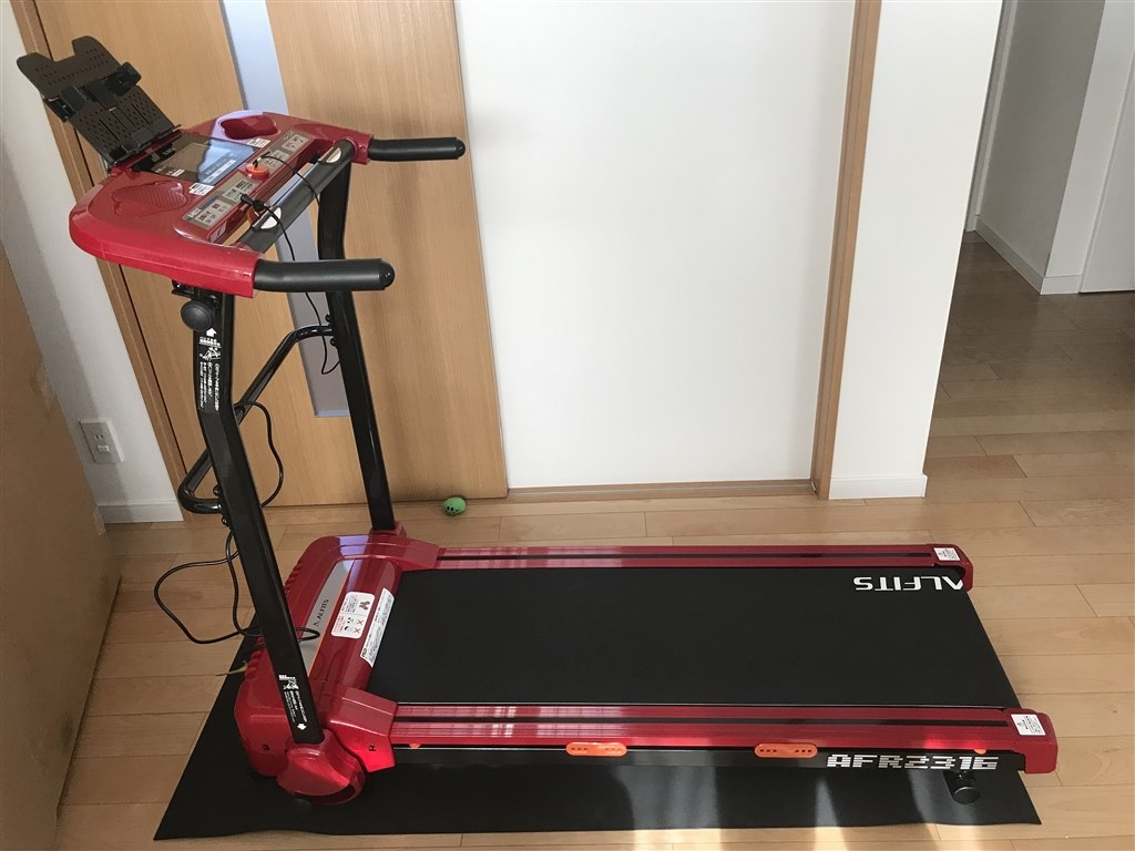 家族で使えるルームランナー』 アルインコ ランニングマシン2316