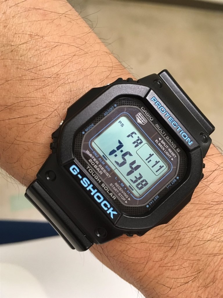 今年の仕事用時計』 カシオ G-SHOCK ブラックxブルーシリーズ GW