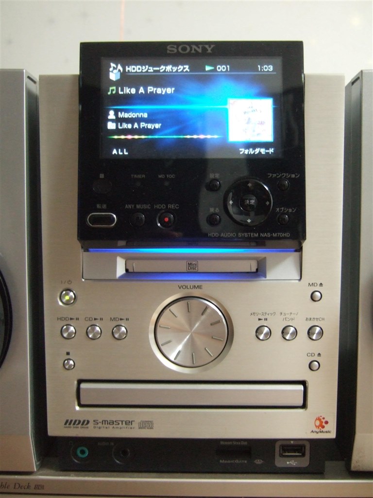 12年使用してみて』 SONY NETJUKE NAS-M70HD DORAGNFORCEさんの