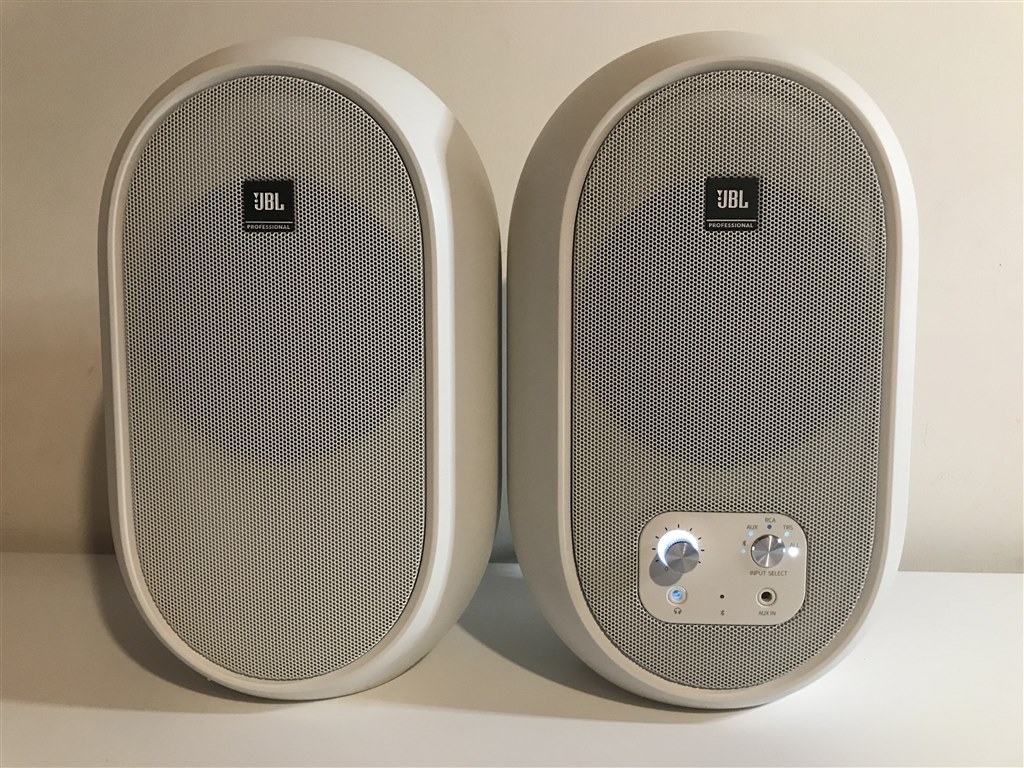 Bluetooth入力対応の同軸モニタースピーカー 』 JBL 104-BTW-Y3 [白