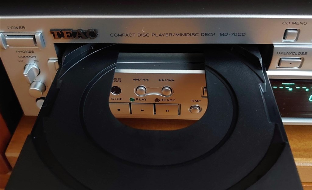最後のMDデッキ。入手できてよかった。』 TEAC MD-70CD yamachan58