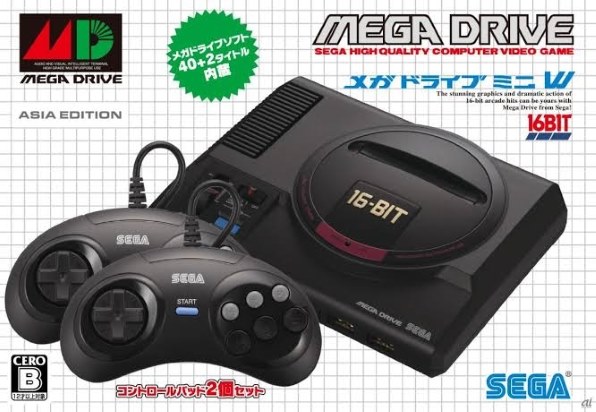 セガ メガドライブミニ W・アジアエディション 価格比較 - 価格.com