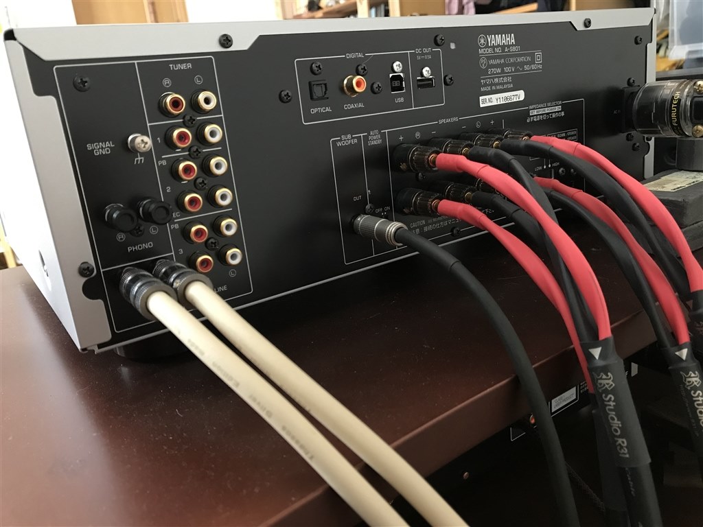 同価格帯では無敵（追記あり）』 ヤマハ A-S801(S) [シルバー