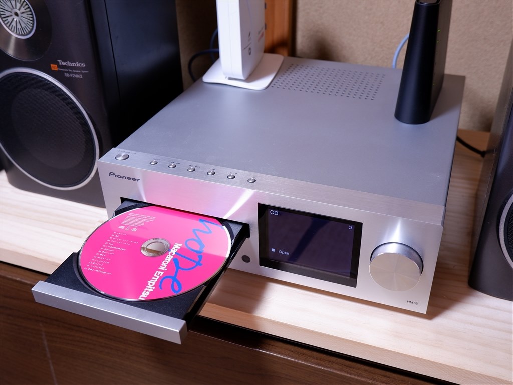 今や貴重なカラー液晶付きのオールインワンコンポ』 パイオニア X-HM76