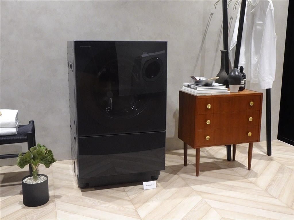 クールフェイスのパナのドラム洗にブラックカラーが登場