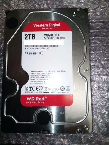 WESTERN DIGITAL WD20EFRX [2TB SATA600 5400] 価格比較 - 価格.com