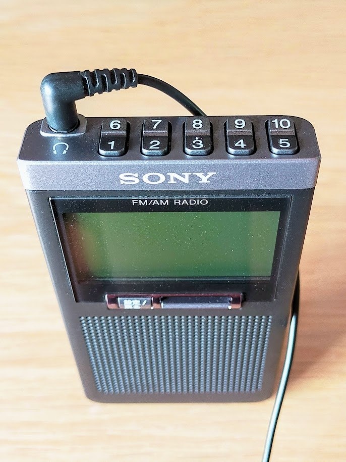 高感度な通勤ラジオ』 SONY SRF-T355 シマリスの飼い主さんのレビュー