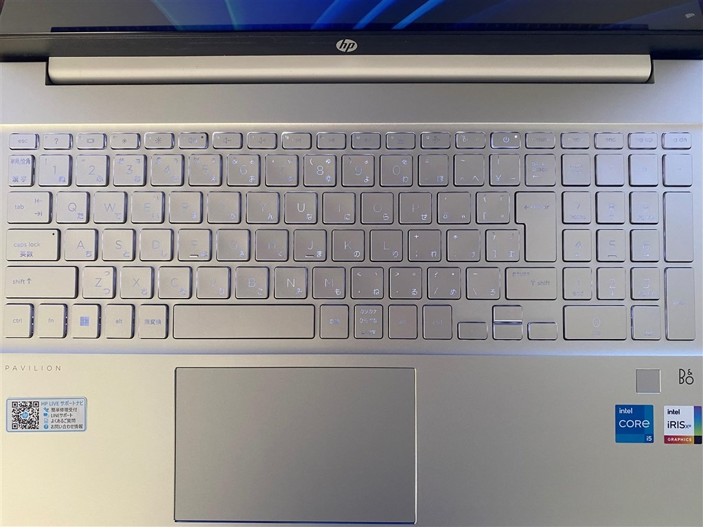 フォグブルー色のほうを買ったほうがいいらしい』 HP Pavilion 15