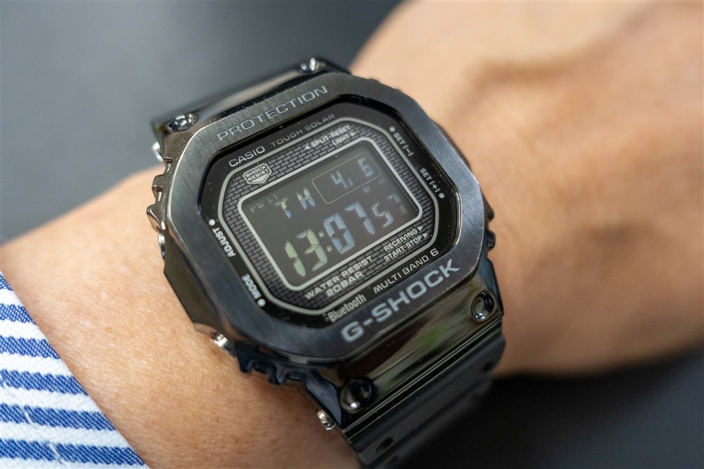 GMW-B5000は基本「フルメタル」だから、ウレタンバンドは貴重』 カシオ