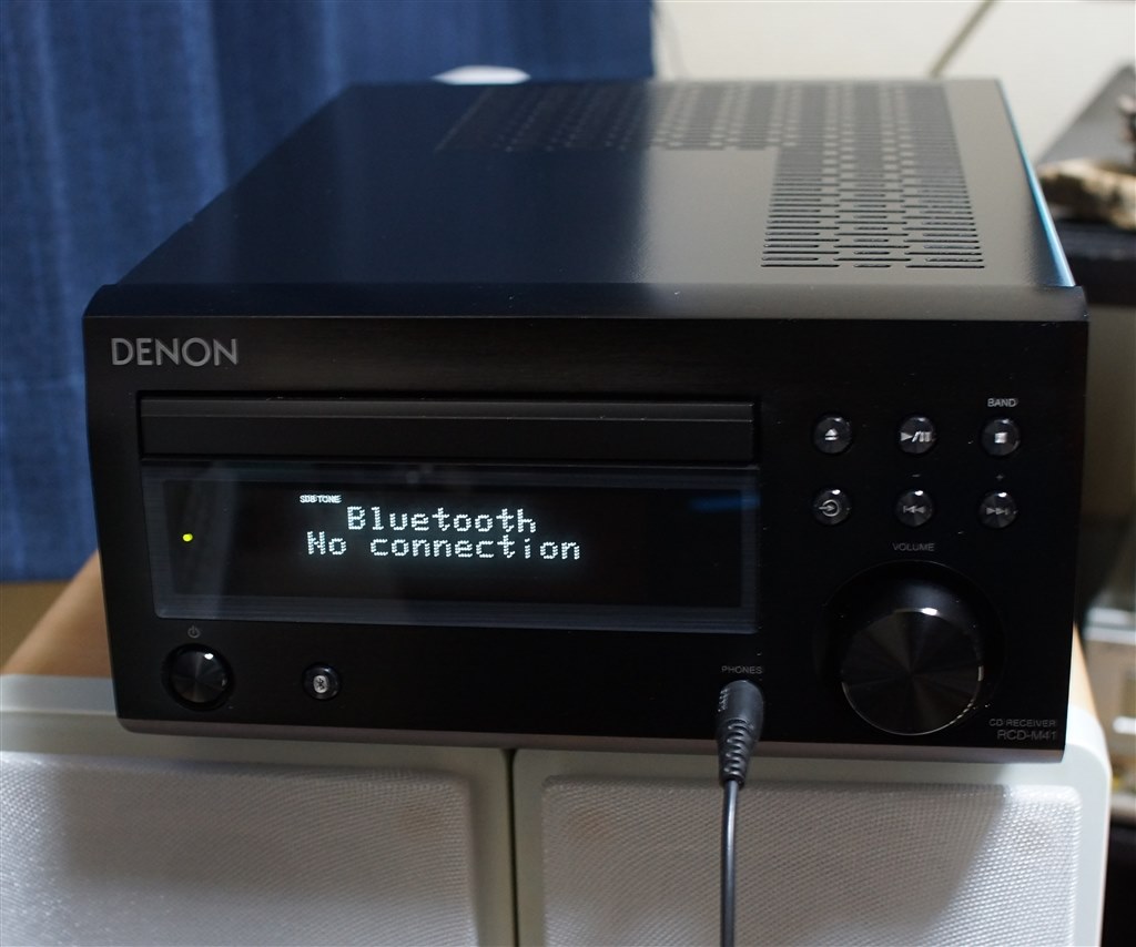 オーディオ初心者としては十分』 DENON RCD-M41-K [ブラック] レイン