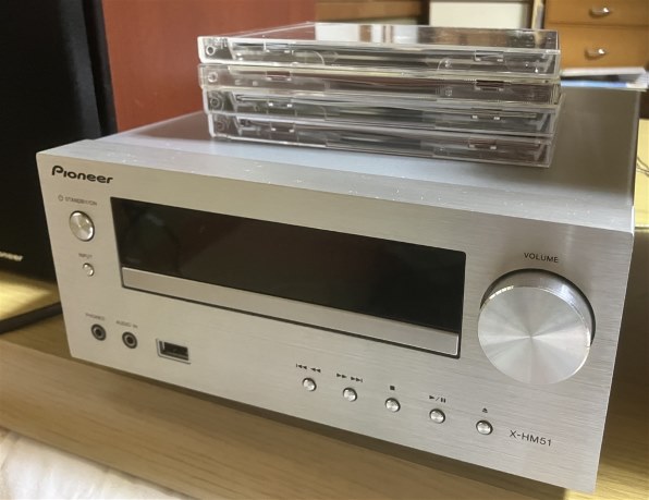 Pioneer ミニコンポ X-HM51-S パイオニア、iPhoneやiPadに対応した