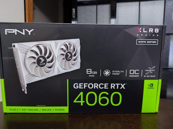 PNY GeForce RTX 4060 8GB XLR8 Gaming OC DUAL FAN White Edition