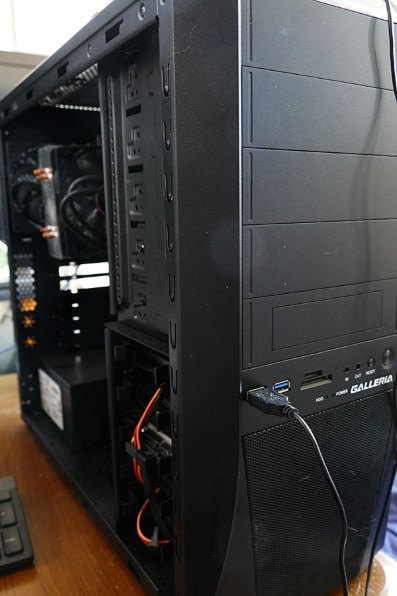 ドスパラ GALLERIA ZT Core i7 8700K/8GB/GTX1060 6G/SSD500GB+HDD2TB