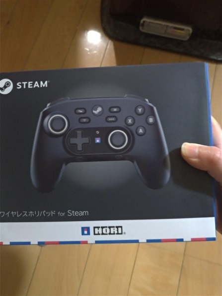 HORI ワイヤレスホリパッド for Steam HPC-055 [ミッドナイトブラック