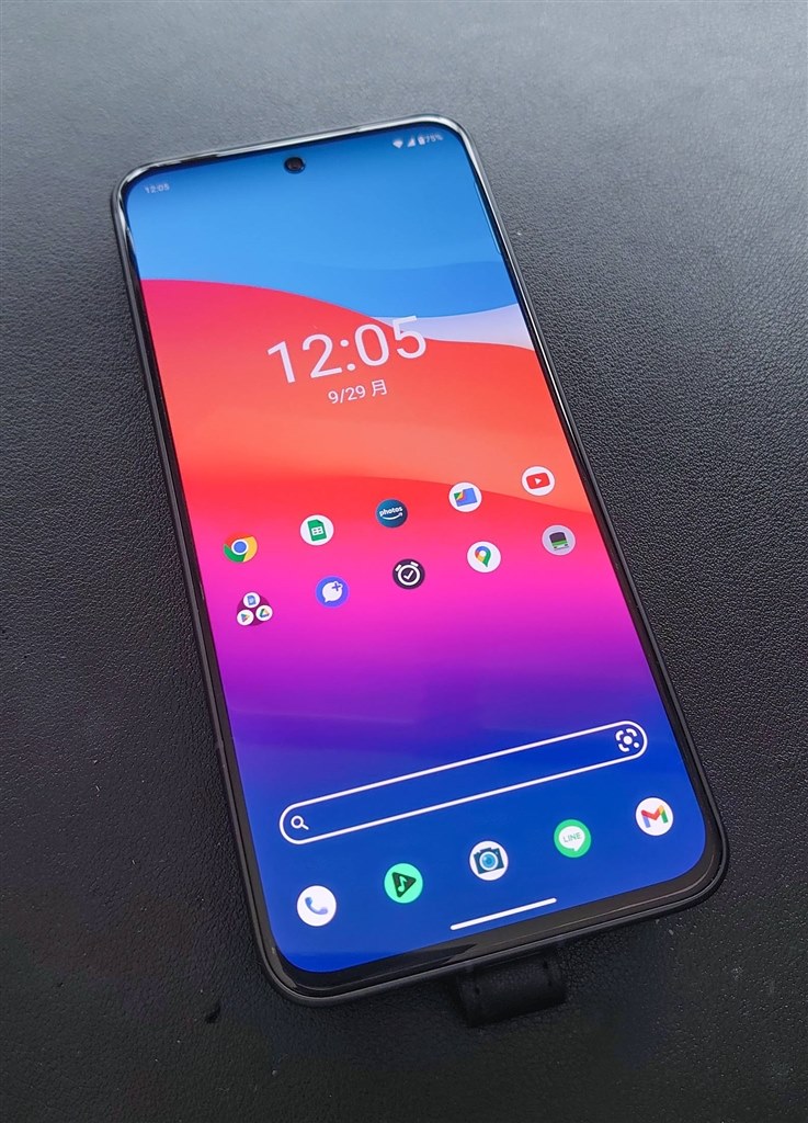 堅実で真面目なスマホ』 FCNT arrows Alpha M08 SIMフリー [ブラック