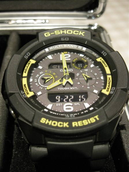 カシオ G-SHOCK スカイコックピット GW-3500B-1AJF レビュー評価・評判