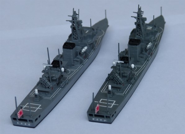 ハセガワ 1/700 014 海上自衛隊 護衛艦 おおよど/せんだい レビュー