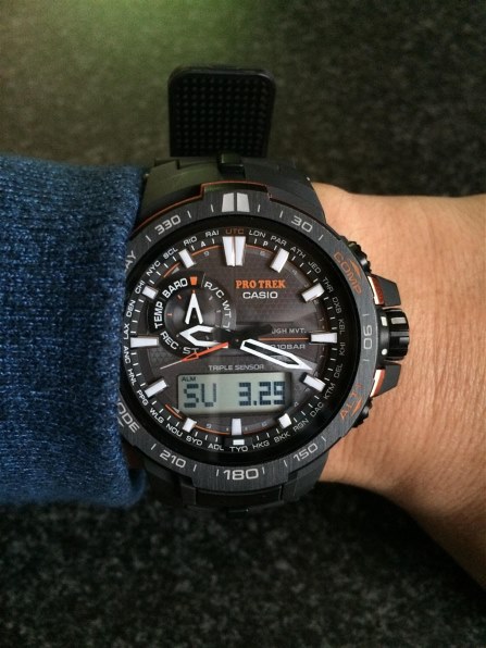 カシオ プロトレック トリプルセンサー タフソーラー PRW-6000Y-1JF