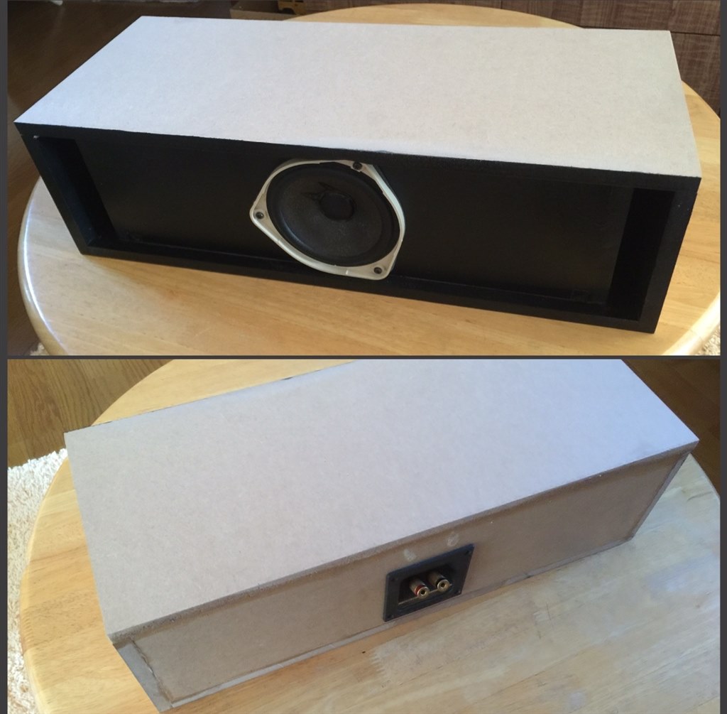 121で、センタースピーカーを作製してみました。』 Bose 121V