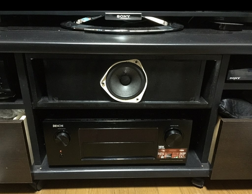 121で、センタースピーカーを作製してみました。』 Bose 121V