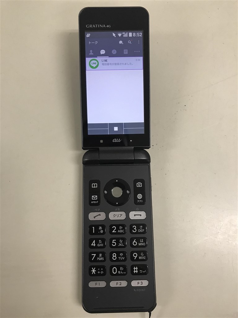 GRATINA 4G KYF31 [ブラック]』 京セラ GRATINA 4G KYF31 [ブラック