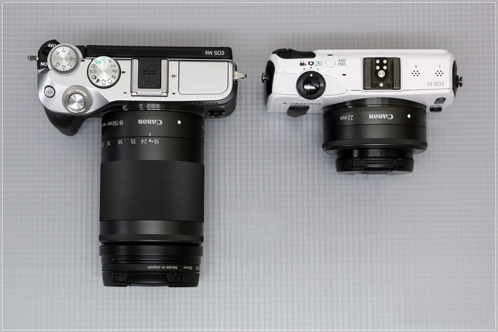 初代 EOS M からの買い換え』 CANON EOS M6 EF-M18-150 IS STM レンズ