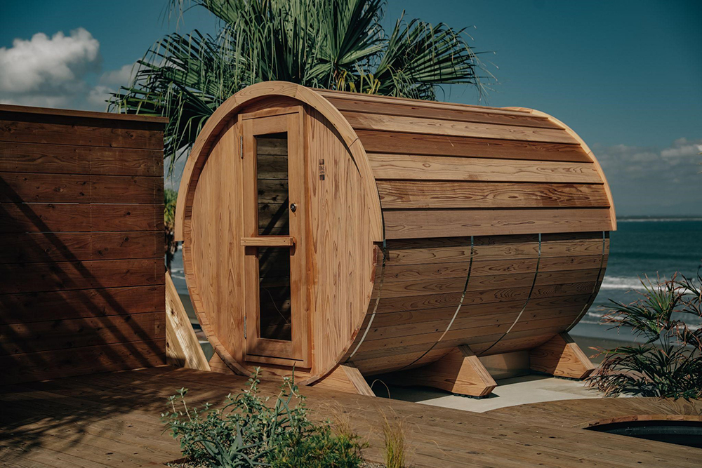 お家にサウナの