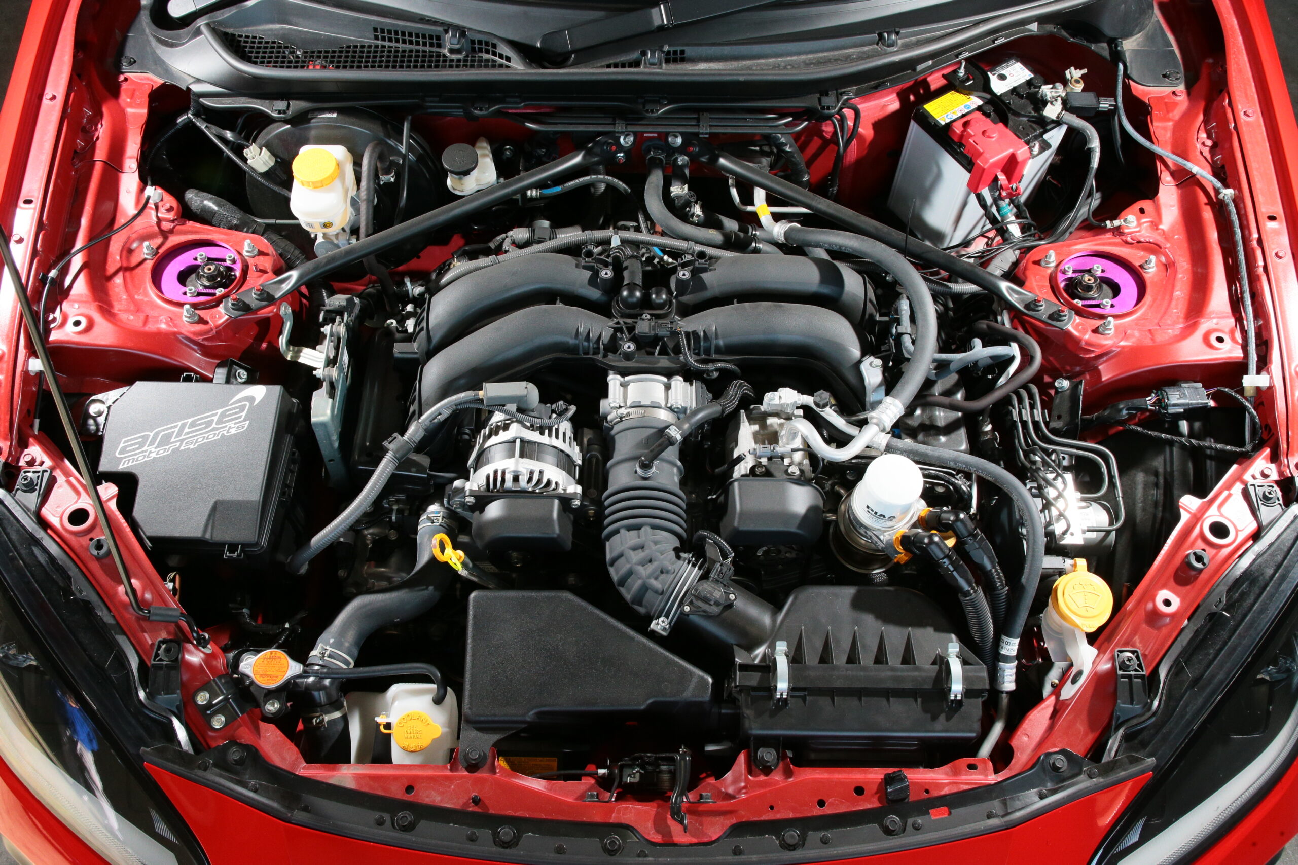 arise motor sports ZN8 GR86 機械式L.S.D.の装着にともない 車高調