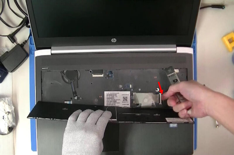 HP Probook450 G5 のキーボード交換 | リペア研究所ブログ dynaLabo