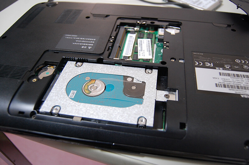 全PC共通 dynabook HDDモデル（dynabook T552）のデータを取り出す