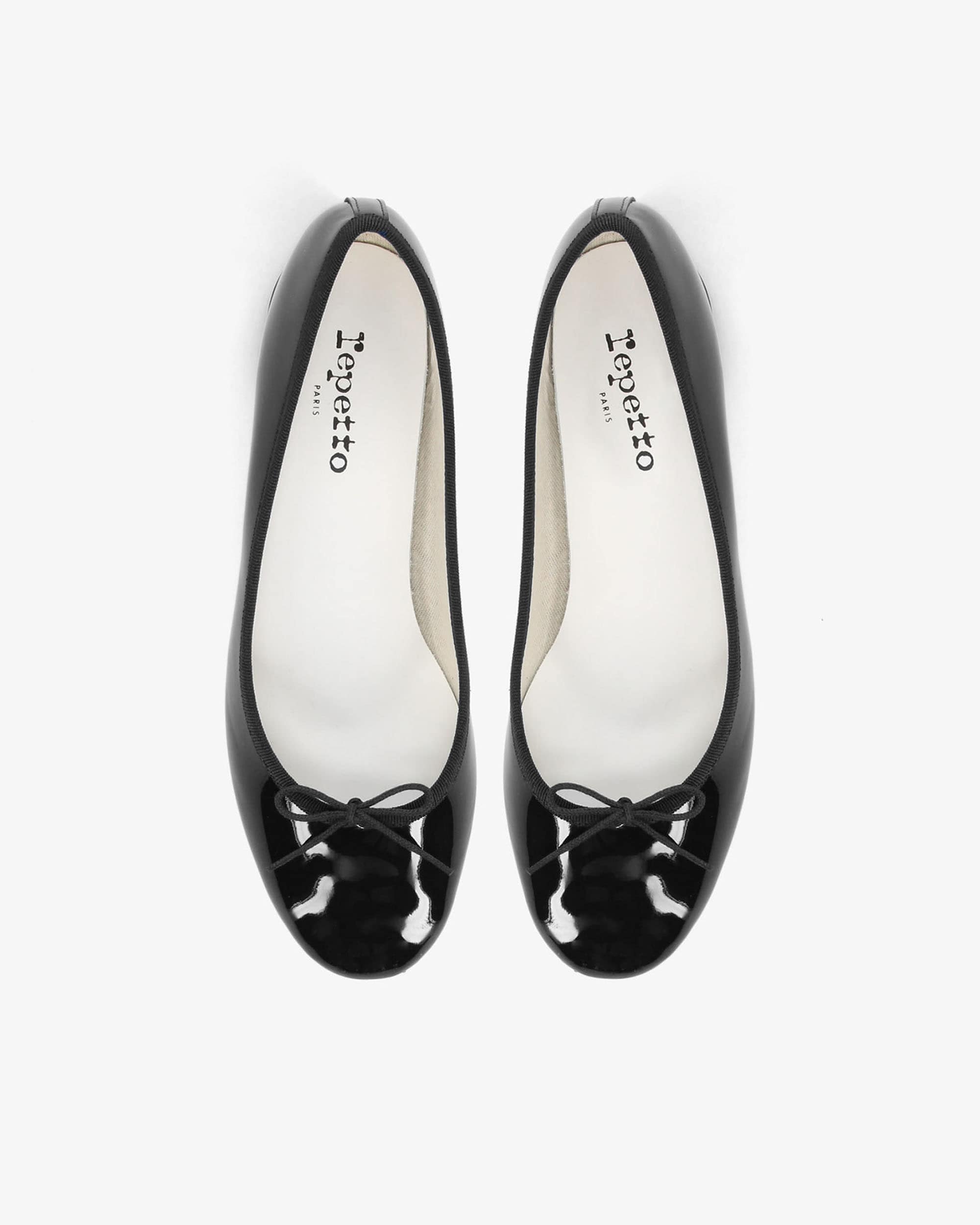 2足セットレペット カミーユエナメル35 ボルドー黒repetto レペット