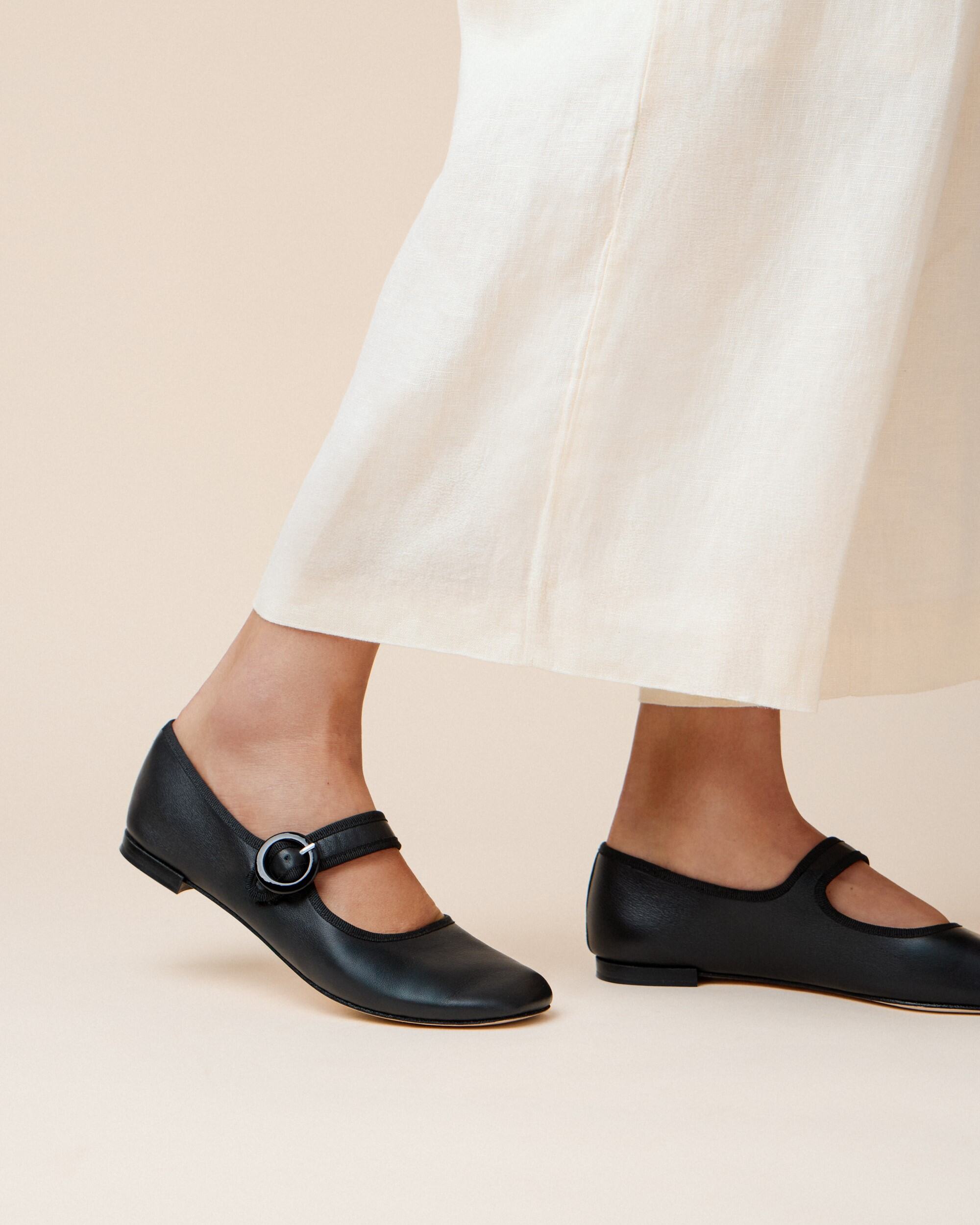Georgia Mary Janes Black | Repetto