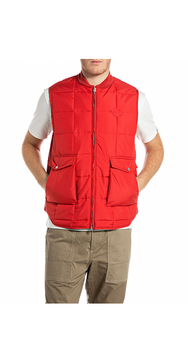 リサイクルリップストップポリ ベスト｜REPLAY リプレイ公式通販サイト