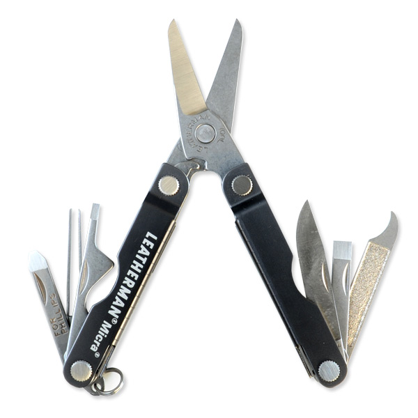 LEATHERMAN マルチツール Micra シザースツール アルミ | ミリタリー