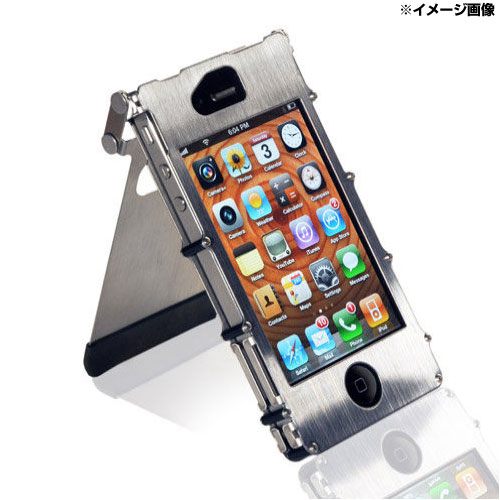 CRKT iPhone4S スマホケース iNoxCase 360 シルバー INOX4SX