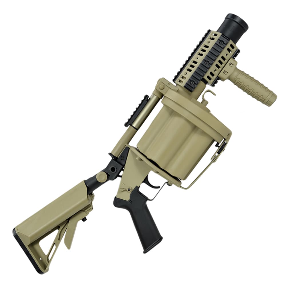 ICS Airsoft グレネードランチャー MGL 40mmモスカート ICS-191 動作