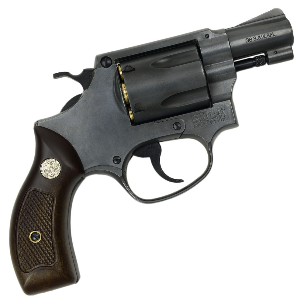 マルシン ガスガン S&W M36 チーフスペシャル 2インチ HW 木目調プラグ