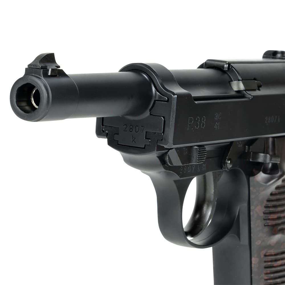 MARUZEN ガスガン WALTHER P38 ガスブローバック ac41 ブラック 38B