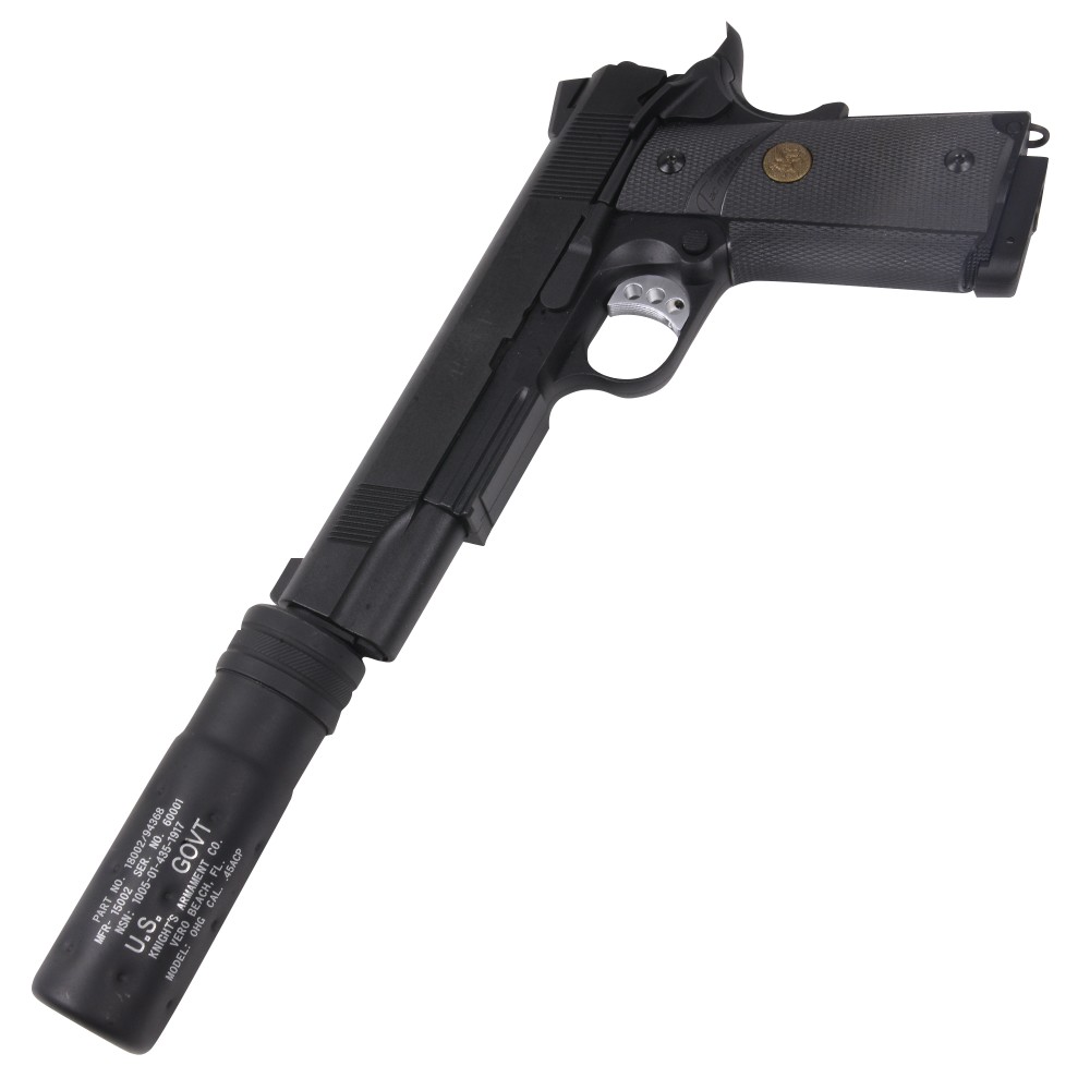 Carbon8 アウターバレル サイレンサー対応 アルミ BK M45 CQP/DOC専用