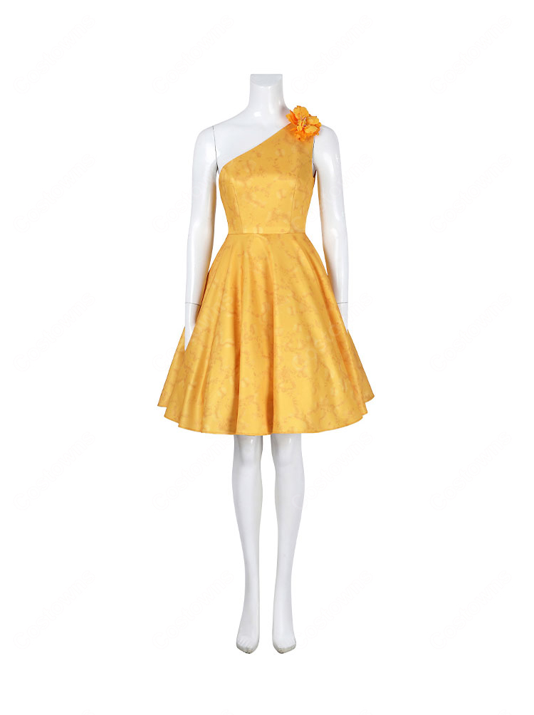 ズートピア2 ジュディ・ホップス コスプレ 花柄ワンピース 映画衣装