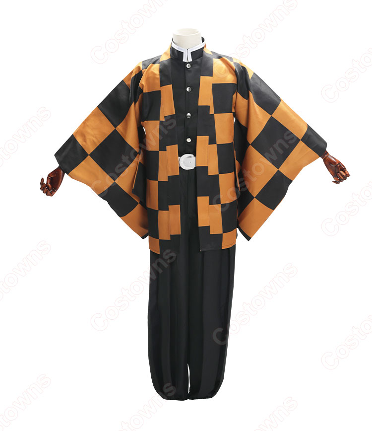 鬼滅の刃 竈門炭十郎 コスプレ衣装 - Costowns