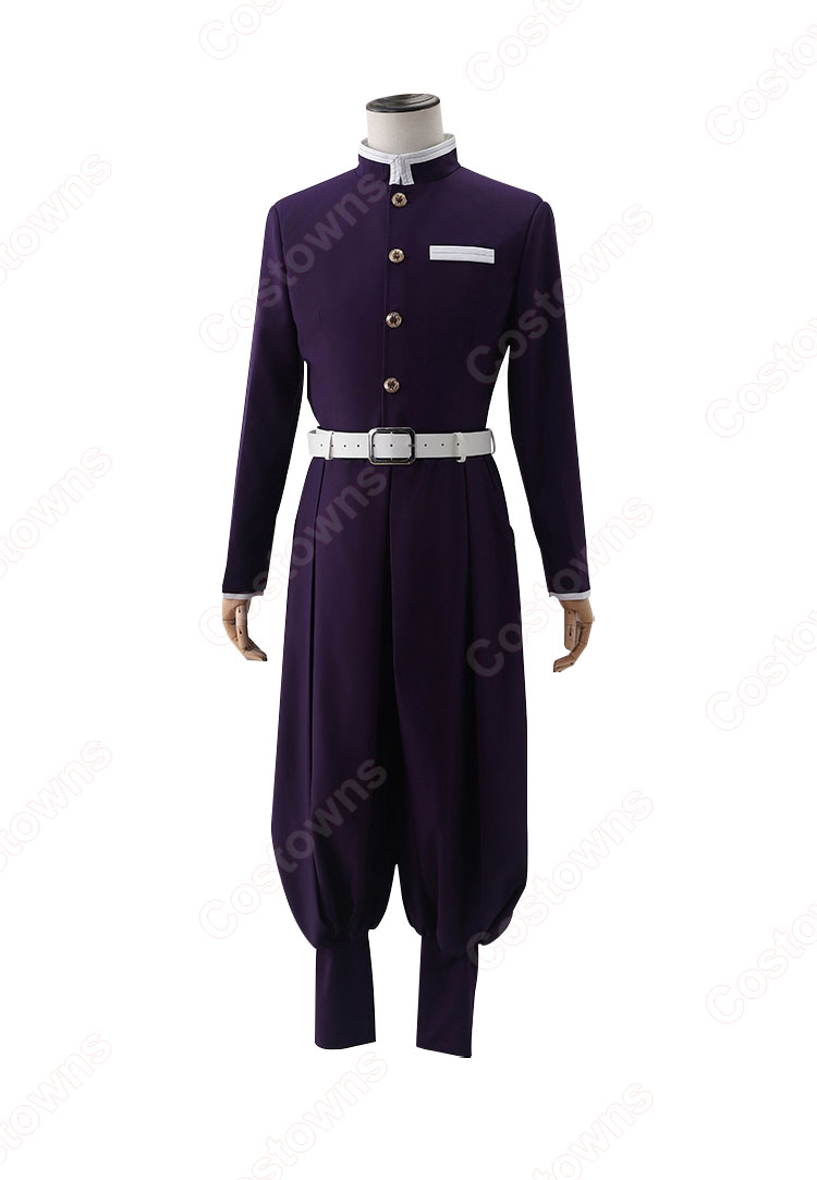 鬼滅の刃 蟲柱 胡蝶しのぶ コスプレ衣装 隊服 刺繍 - Costowns