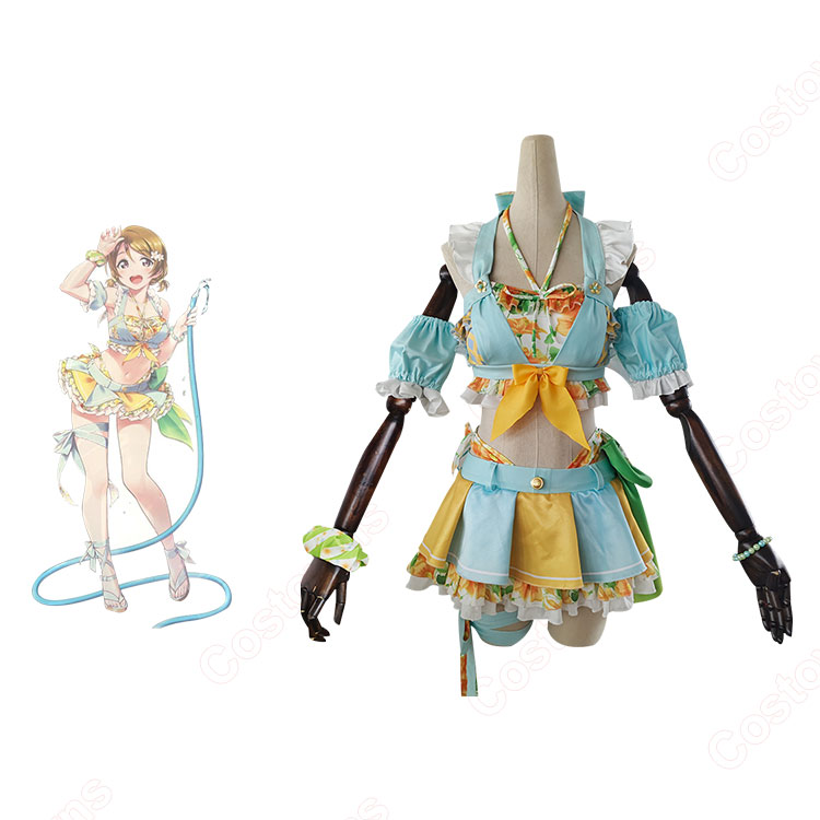 ラブライブ！ くじ引き堂 小泉花陽 コスプレ衣装 μ's 水着 - Costowns