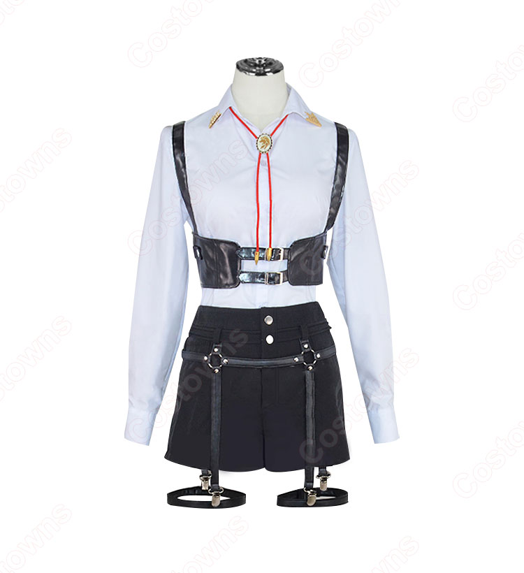 hololive ホロライブ 獅白ぼたん ワイシャツ衣装 コスプレ衣装 - Costowns