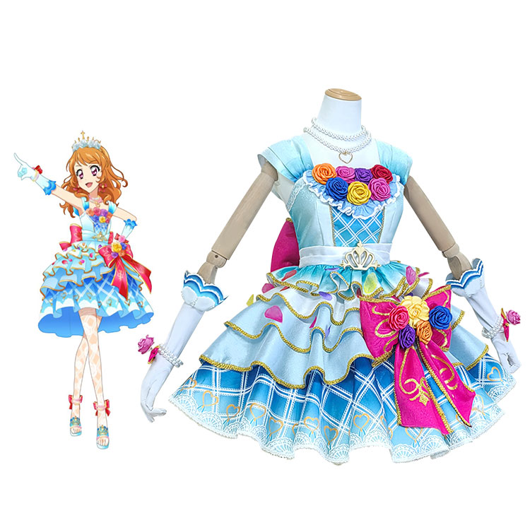 アイカツ! 大空あかり ホワイトスカイヴェール コスプレ衣装 - Costowns