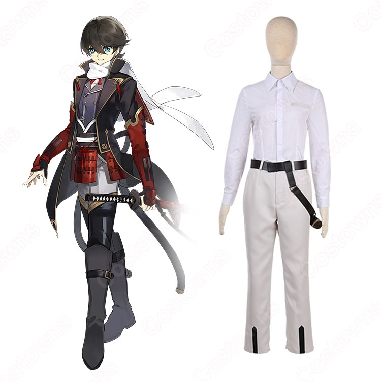 堀川国広 コスプレ衣装 【刀剣乱舞】cosplay 脇差男士 極 出陣服