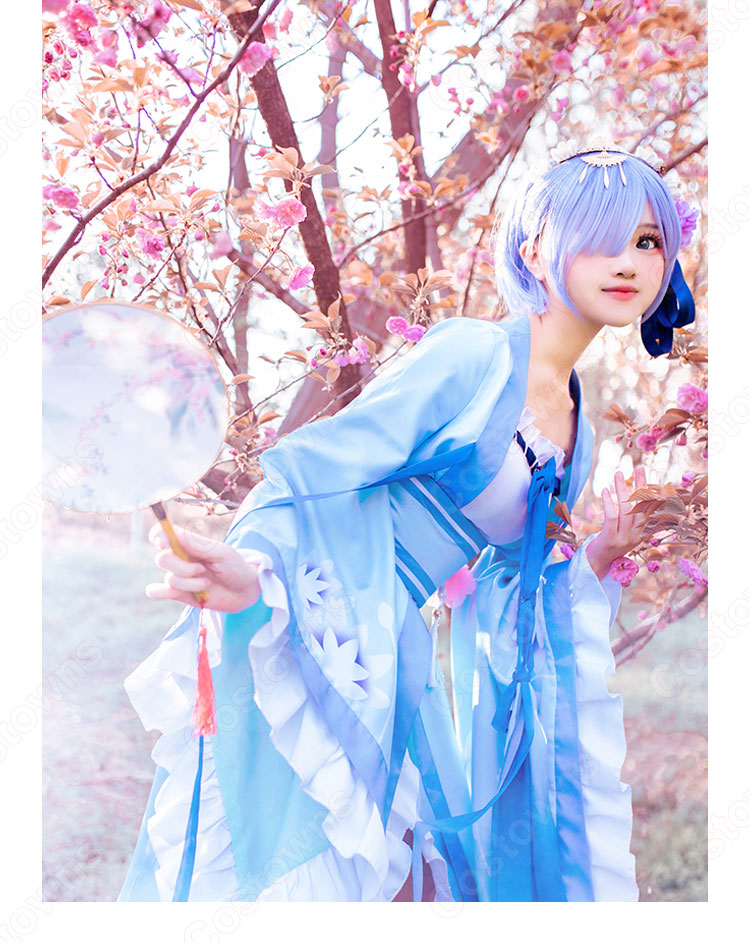 リゼロ レム 漢服 コスプレ衣装『Re:ゼロから始める異世界生活（りぜろ